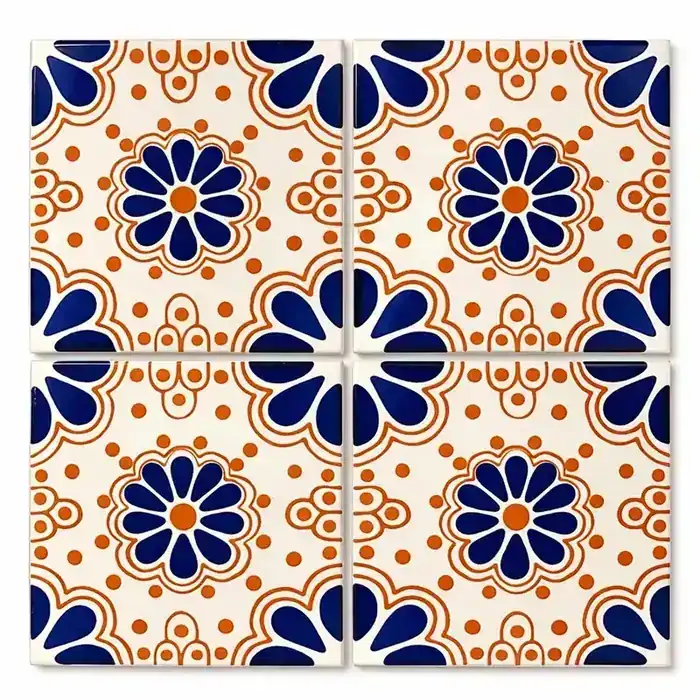 Lace Azul Terracota